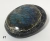 Labradorite - Palm Stone (Madagascar, 2-1/4" to 2-1/2")