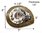 Ammonite - Matrix & Polished (Madagascar, 7")